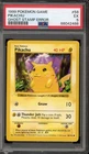Pokemon Pikachu Ghost Stamp Error Base Set Shadowless Yellow Cheeks #58 PSA 5