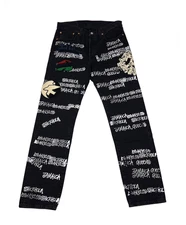 Denim Tears x Stussy x Our Legacy TTL x Levi’s 501 Black Jeans Size 34x34