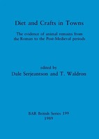 Diets And Crafts In Towns Dale Serjeantson (U. A.) Taschenbuch Englisch 1989