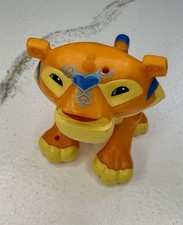 Jazwares Neopets 2016 Orange Tiger Figure Blue Heart Markings