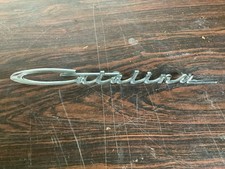 1960 Pontiac Catalina Dash Emblem 536584 Excellent Condition 1960 Pontiac Catalina Dash Emblem 536584 Excellent Condition