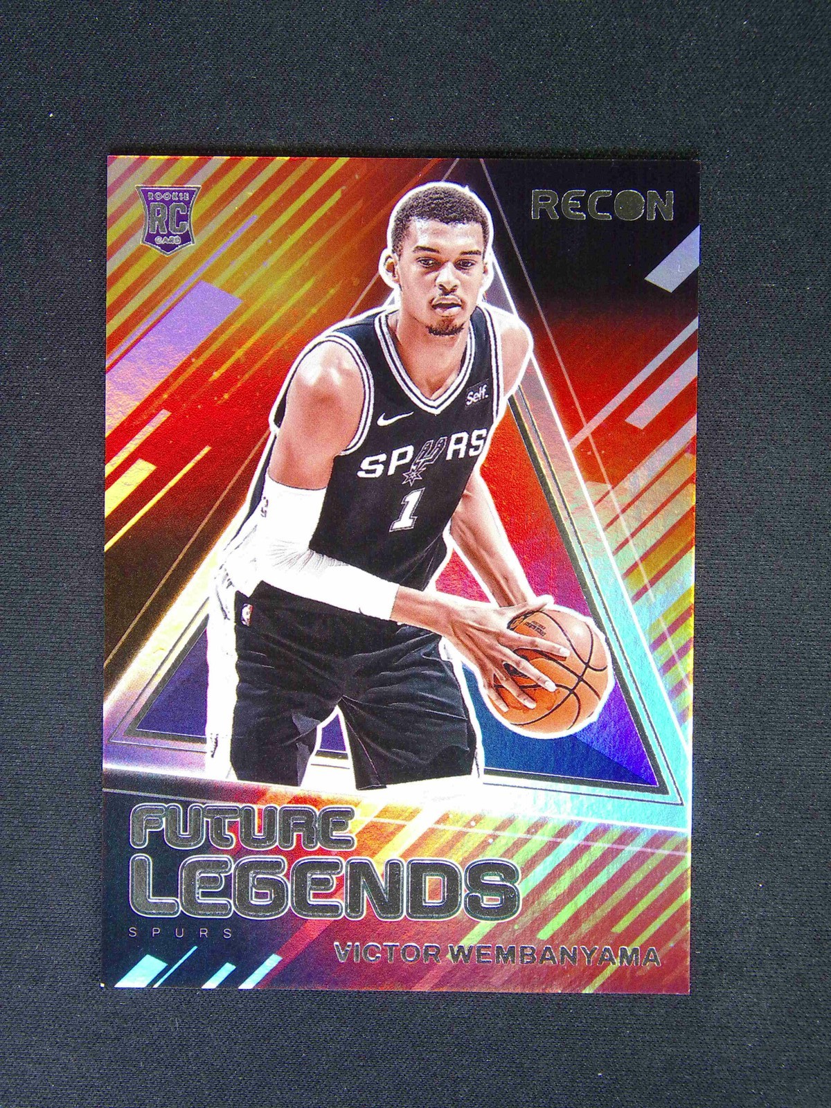 2023-24 Panini Recon Victor Wembanyama #14 RC Rookie Future Legends