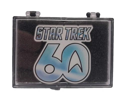 UK STAR TREK 60TH ANNIVERSARY (1966-2026) ENAMEL PIN