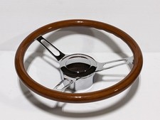 15 Wood Grain Spoke Street Rod Steering Wheel Gm Chevy 15 Wood Grain Spoke Street Rod Steering Wheel Gm Chevy