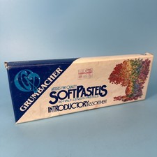 Vintage Grumbacher 30 Soft Landscape Pastels Complete Introductory Assortment