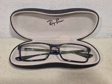 Ray-Ban RB 7048 5206 Eyeglass Frames Black with case Pre-owned