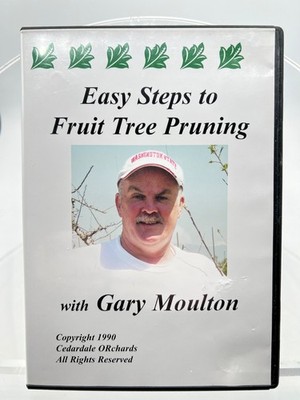 Easy Steps to Fruit Tree Pruning w/ Gary Moulton DVD 1990 Production Mail Order