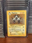 Pokemon TCG Magneton 9/102 Base Set Holo Rare English 1999 NM-LP ⚡️