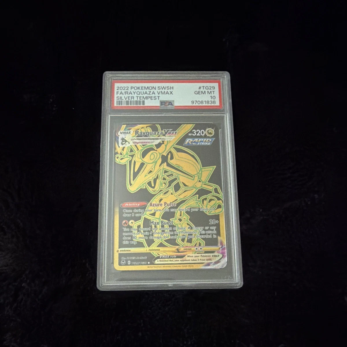 Rayquaza Pokémon TCG Professional Sports Authenticator (PSA) Grade