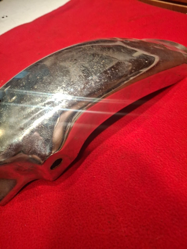 1981 HONDA CM400C СПЕЦИАЛЬНЫЙ ЗАДНИЙ КОЛЕСО КРЫЛО ГРЯЗЬ ПРЕДОХРАНИТЕЛЬ OEM 80100-447-670 - Изображение 4 из 4