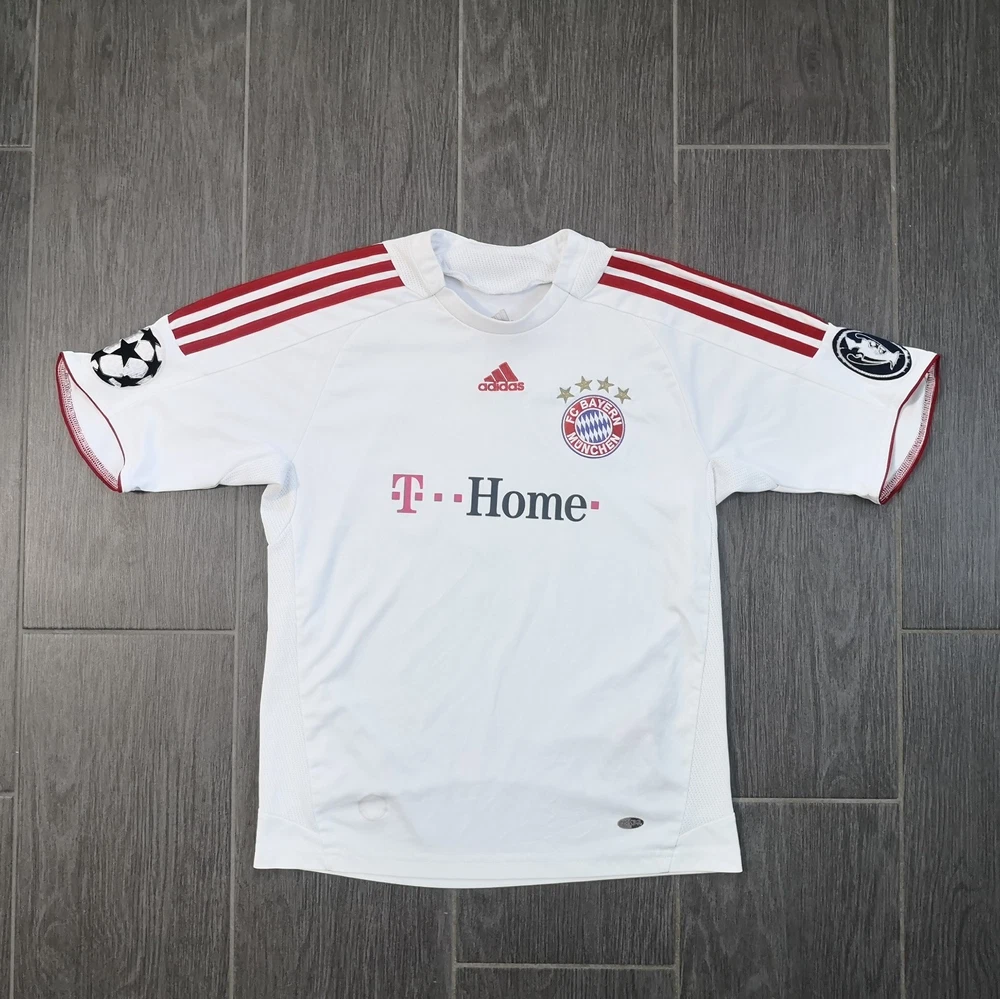Vintage Retro 2008/09 FC Bayern München FCB Toni 9 Trikot Größe: XS odr. 176
