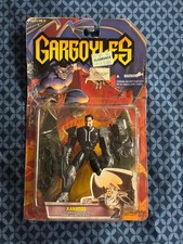 Vintage 1995 Kenner Gargoyles Xanatos Action Figure Disguise Armor Wings
