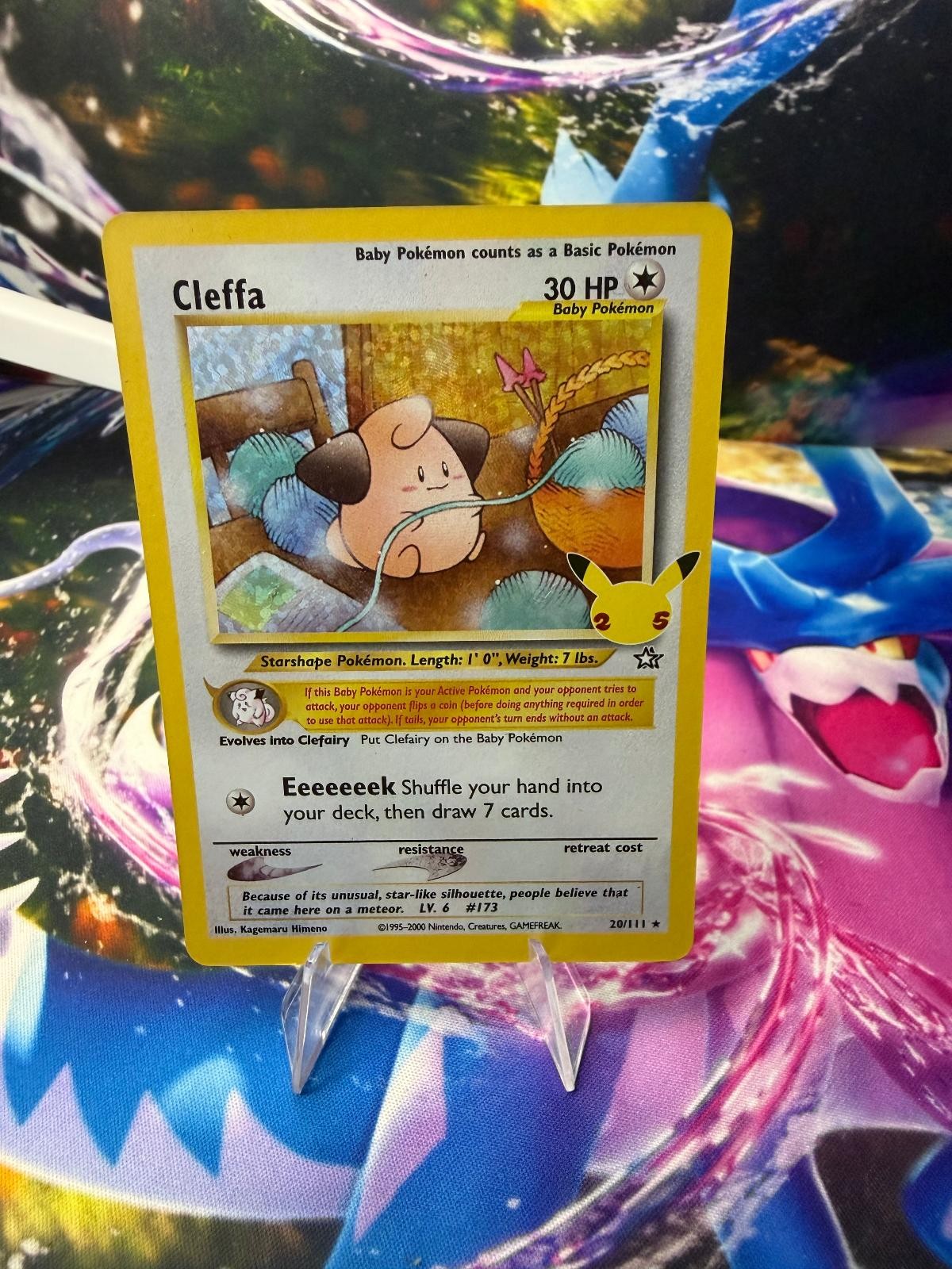 CLEFFA 20/111 CELEBRATIONS: CLASSIC COLLECTION Holo Classic Collection Pokemon