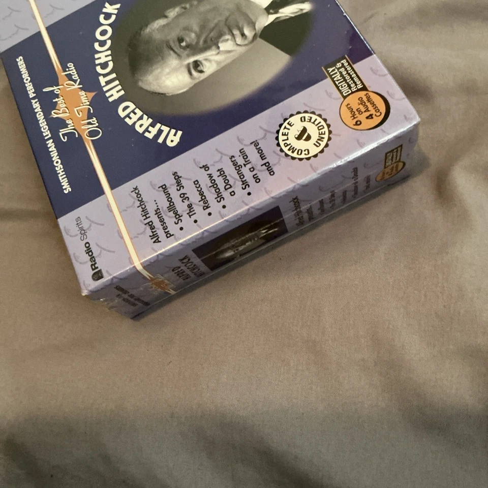 Alfred Hitchcock Smithsonian Legendary Performers Old Time Radio Cassette Set - Image 3 of 4