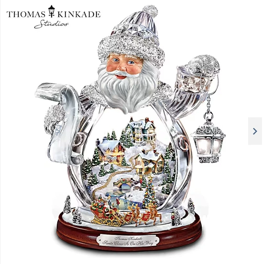 thomas kinkade santa claus products for sale | eBay