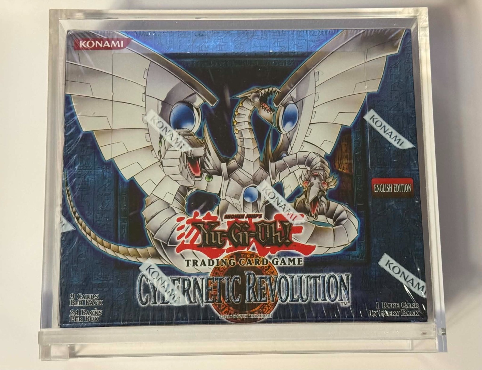 2005 YuGiOh! Unlimited Cybernetic Revolution Set Sealed Booster Box NA PRINT