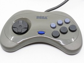 SEGA Saturn HST-3210 Gray Console Complete Set Tested Japan NTSC-J