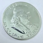 1960 Proof Franklin Half Dollar 90% Silver MINT STATE DETAILS #7847