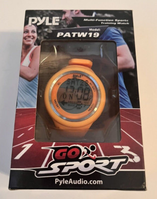 Multifunction Sports Training Wrist Watch Pyle PATW19OR (Orange)