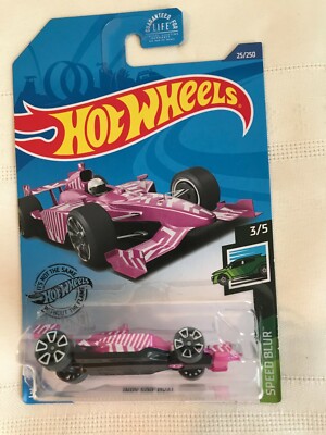 NEW ~ HOT WHEELS ~ SPEED BLUR ~ 3/5 ~ ''INDY 500 OVAL'' ~ 27/250 ~