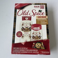 Old Spice SNICKERDUDEL SUGAR COOKIE Holidude Edition Body Wash  Deodorant Set