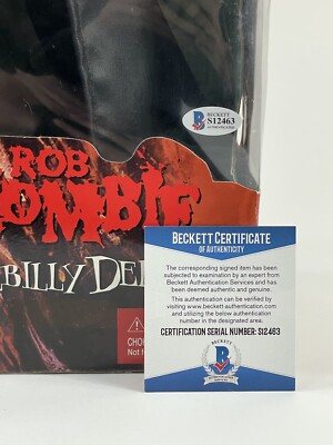 Rob Zombie Signed Halloween 2007 Michael Myers Art Asylum 18