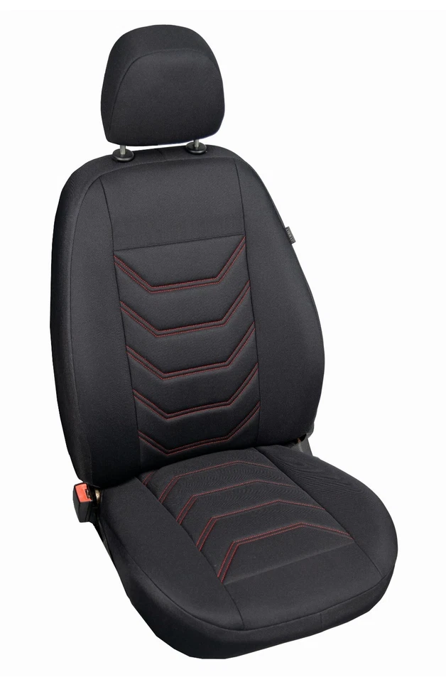 Car covers seat covers comfort protective covers complete set for VW Caddy black cover - Image 4 of 4