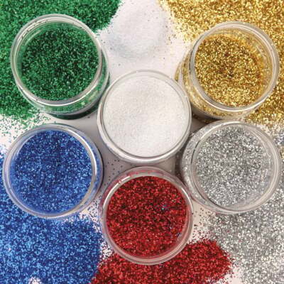 Glitzerflocken verschiedene Farben 1Kg ca.