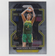 Mercedes Russell 2022 PANINI PRIZM WNBA CARD #130 SEATTLE STORM