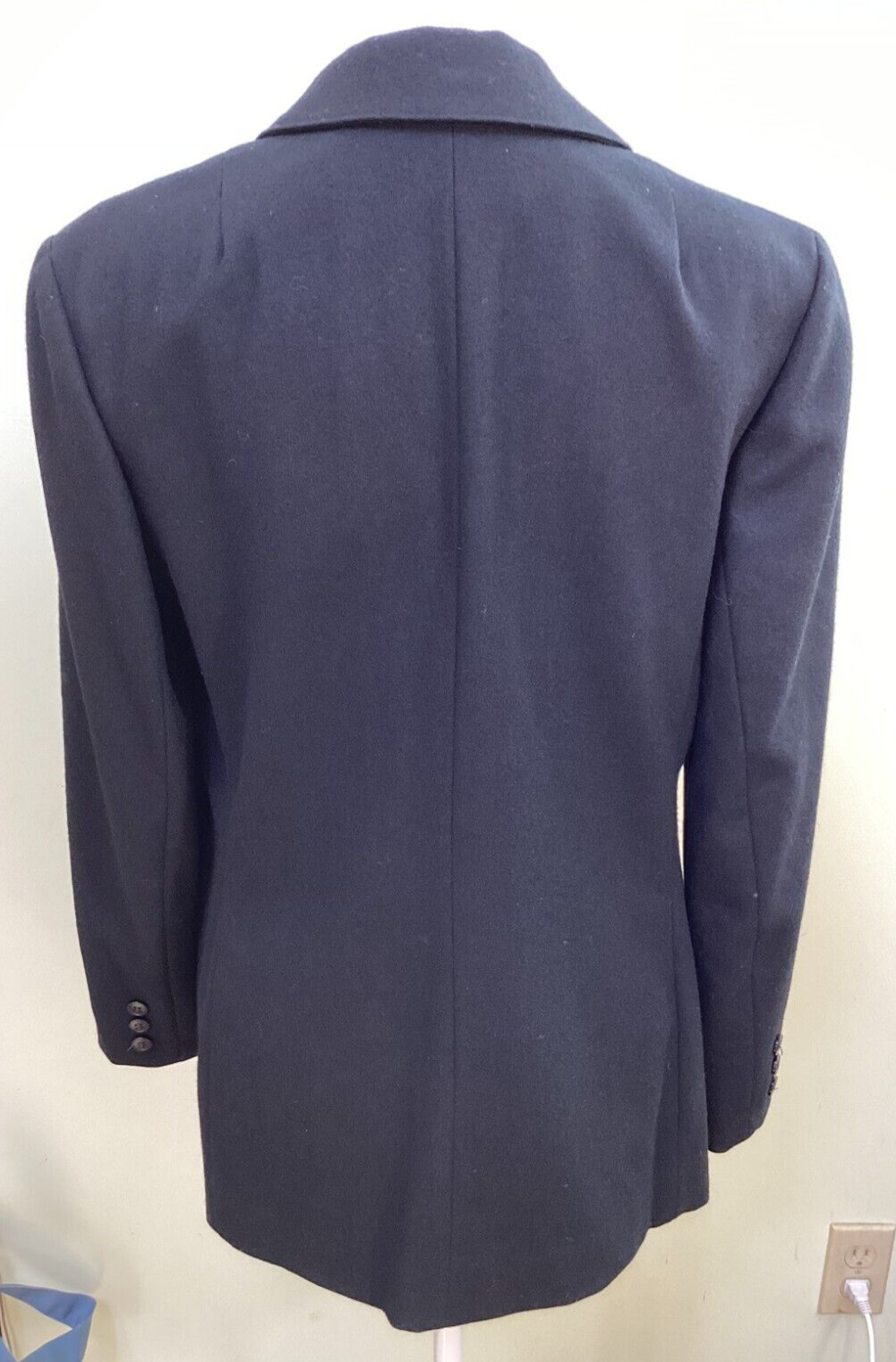 Pendleton Size 12 Black Lined Two-Button Long Sle… - image 5