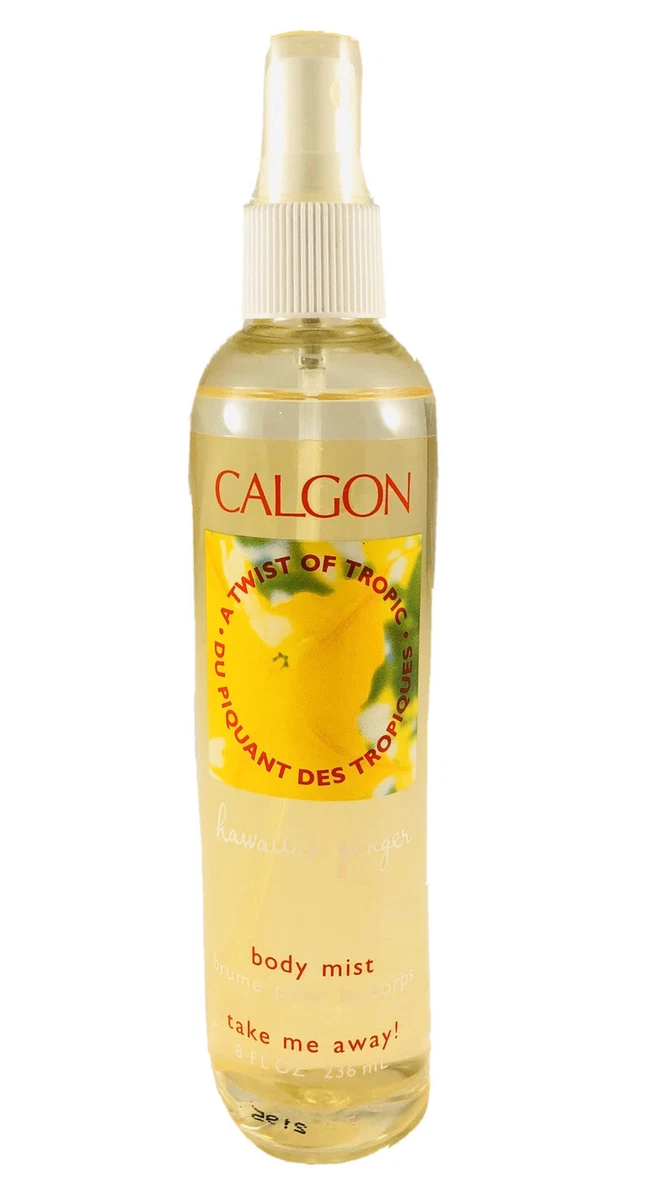 New Vintage Calgon Hawaiian Ginger Body Mist 8 Fl. Oz