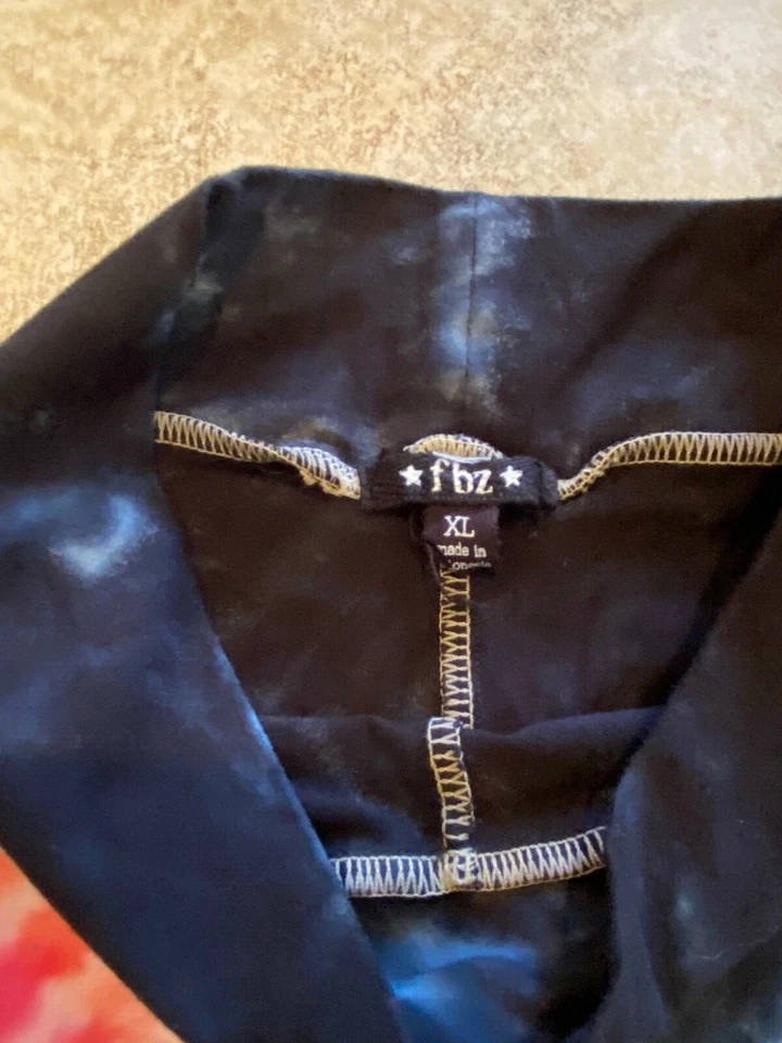 Flowers By Zoe Girl's XL Tie Dye Outfit Sweatshirt & Leggings - Image 4 of 4