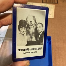 RARE ILLUSIONISTS MAGICIAN CARWORD & GLORIA PLAYING CARDS WILKES-BARRE,PA