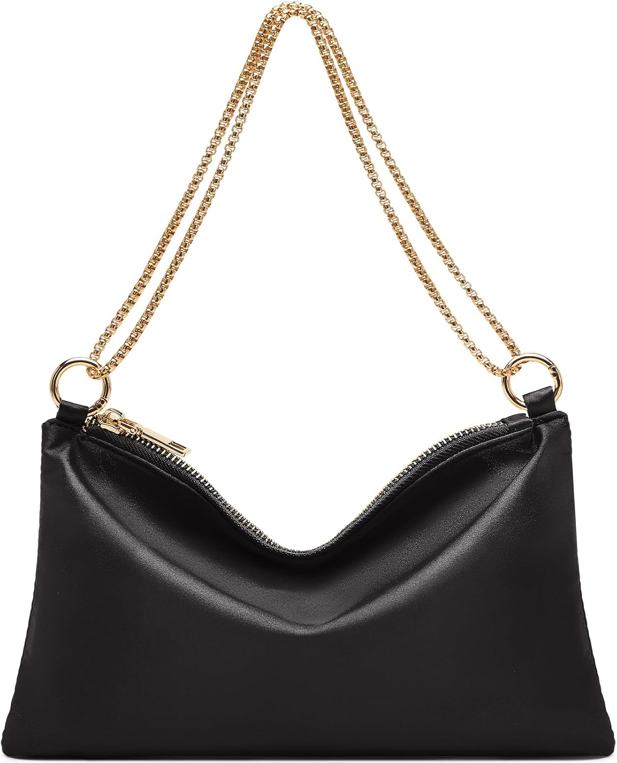 Oscaurt Women'S Evening Handbag Satin Shoulder Bag Purse for Prom Engagement