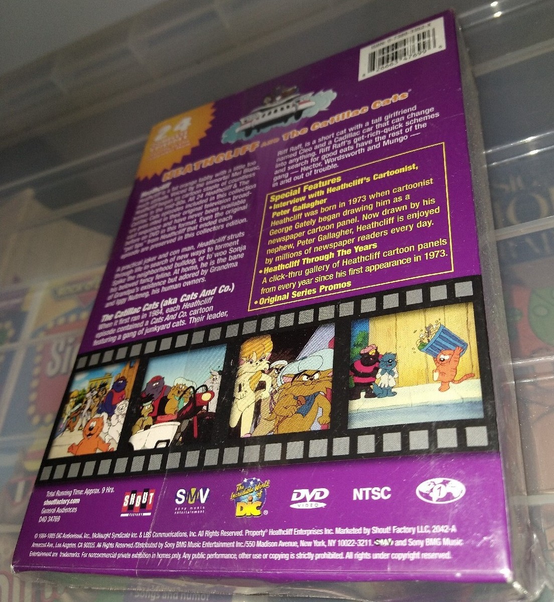 NEW**Factory Sealed HEATHCLIFF & The CATILLAC CATS Mel Blanc 9