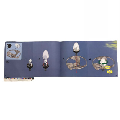 Lego NINJAGO 70742 Airjitzu Zane Instruction Manual Booklet | eBay