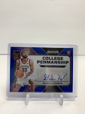 2023-24 Panini Prizm Draft - College Penmanship BLUE AUTO Gabe Kalscheur 105/149
