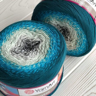 Yarn Art Flowers Yarn 55% Cotton 45% Acrylic 250gr 1094yds Color 289