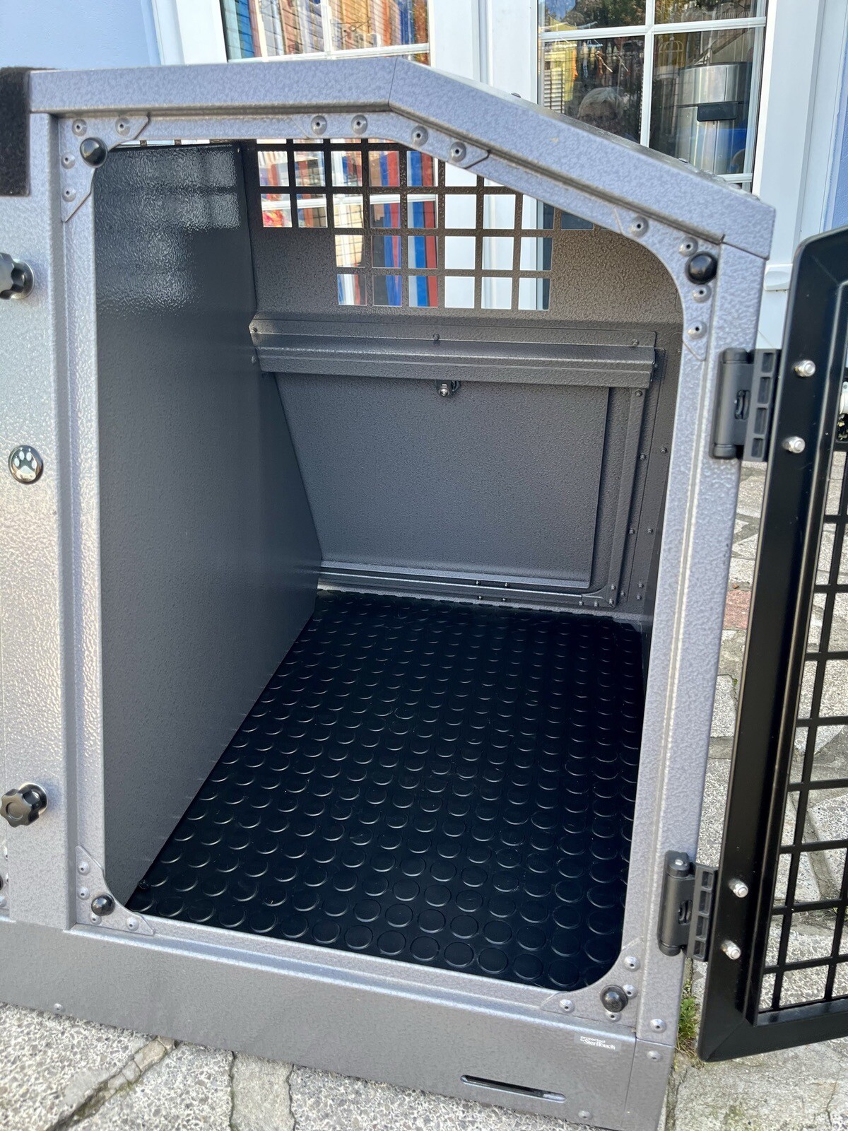 Trans K9 Double Dog Crate C25 eBay