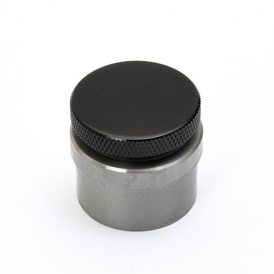 Dock66 Aluminium Tankdeckel schwarz zum Einschweissen Choppertank Eigenbau