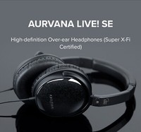 Creative Aurvana Live! SE – Over-Ear Headphones with Padded Headband New/Sealed