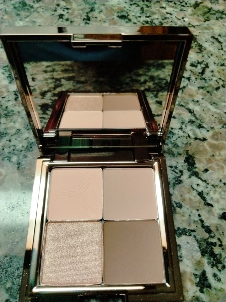 Gallany Quad Eyeshadown RENDEZOUS Neutral Tones NIB 0.25 oz use wet/ dry crease - Image 3 of 4