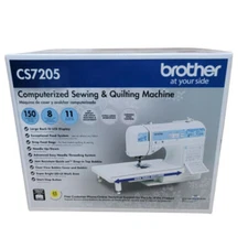 Brother CS7205 Computerized Sewing Quilting Machine - White