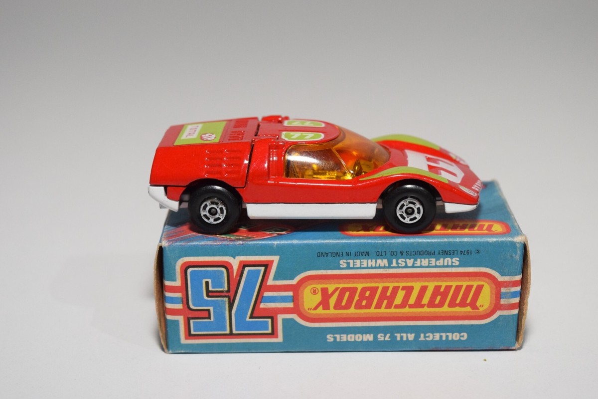 A94 1:64 3 INCH MATCHBOX SUPERFAST 66 MAZDA RX500 RX 500 RED