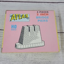 HO 1/87 Scale Atlas #81 3-Inch Bridge Piers (...