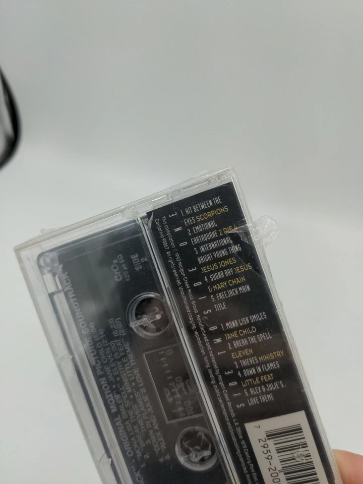 FREEJACK Soundtrack Cassette Tape 1992 JESUS & MARY CHAIN MINISTRY Sealed! - Image 4 of 4