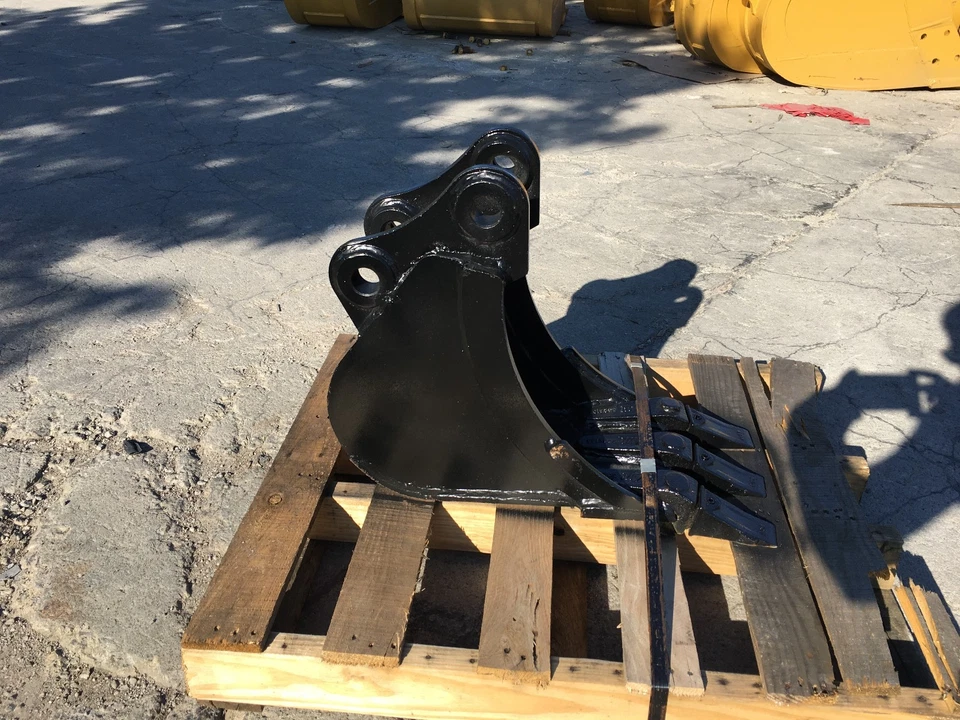 Nuevo cucharón excavadora de alta resistencia de 10" para Takeuchi TB228 Foto 3 de 4