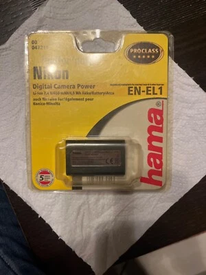hama li-ion 7,4 accu für nikon konica und minolta - Bild 1 von 3