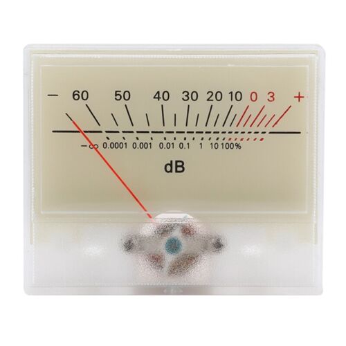 VU Meter Accuracy DB Level Meter for Recording Studio Home Car - Afbeelding 1 van 6