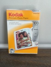 Kodak Premium Photo Paper 4x6 Instant Dry 100 Sheets Gloss